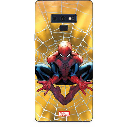 Marvel Spiderman Web Shooting Galaxy Note 9 Skin