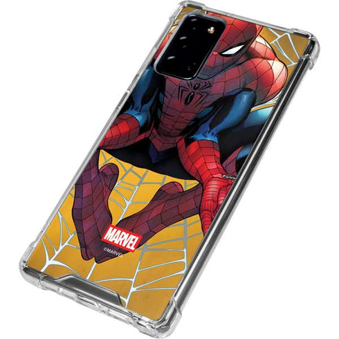 Marvel Spiderman Web Shooting Galaxy Note20 5G Clear Case