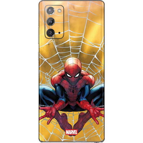 Marvel Spiderman Web Shooting Galaxy Note20 5G Skin