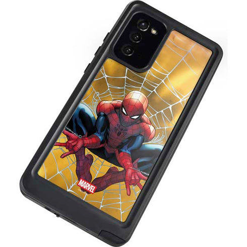 Marvel Spiderman Web Shooting Galaxy Note20 5G Waterproof Case