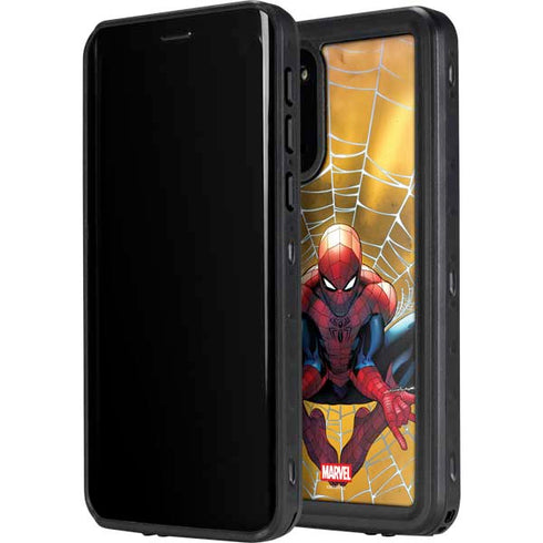 Marvel Spiderman Web Shooting Galaxy S20 Plus Waterproof Case
