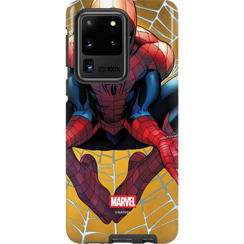 Marvel Spiderman Web Shooting Galaxy S20 Ultra 5G Pro Case