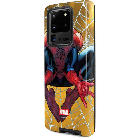 Marvel Spiderman Web Shooting Galaxy S20 Ultra 5G Pro Case