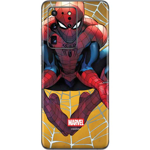 Marvel Spiderman Web Shooting Galaxy S20 Ultra 5G Skin