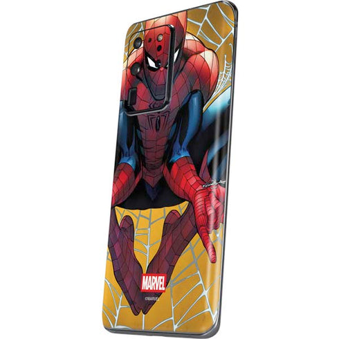 Marvel Spiderman Web Shooting Galaxy S20 Ultra 5G Skin
