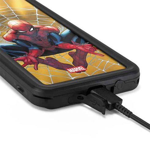 Marvel Spiderman Web Shooting Galaxy S20 Waterproof Case