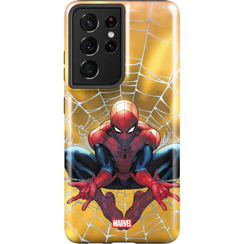 Marvel Spiderman Web Shooting Galaxy S21 Ultra 5G Pro Case
