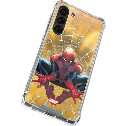 Marvel Spiderman Web Shooting Galaxy S23 FE Clear Case