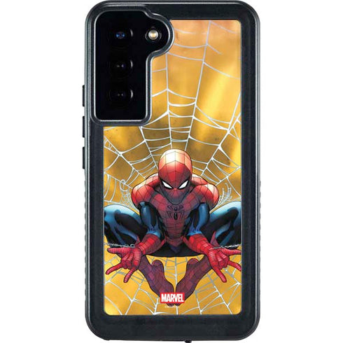 Marvel Spiderman Web Shooting Galaxy S24 Plus Waterproof Case