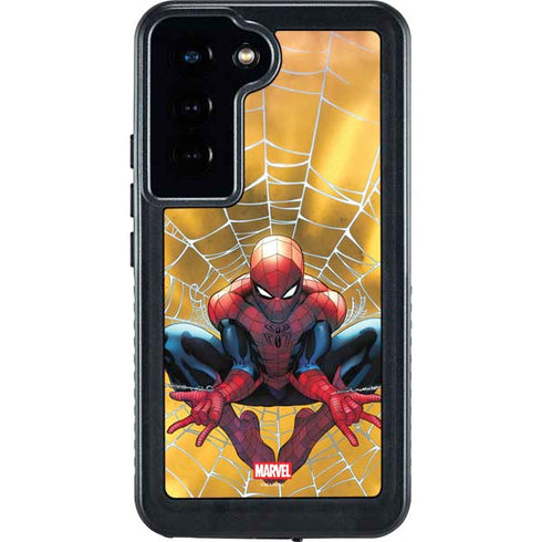 Marvel Spiderman Web Shooting Galaxy S24 Waterproof Case
