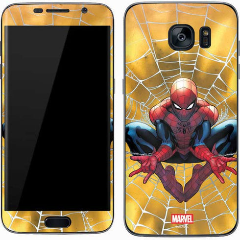 Marvel Spiderman Web Shooting Galaxy S7 Skin