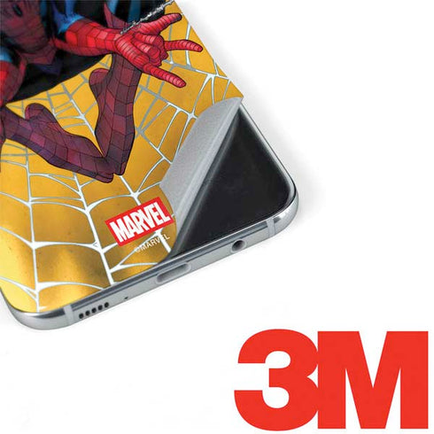 Marvel Spiderman Web Shooting Galaxy S8 Plus Skin