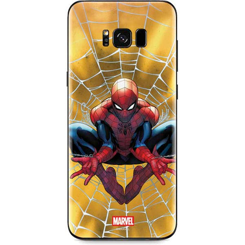 Marvel Spiderman Web Shooting Galaxy S8 Skin