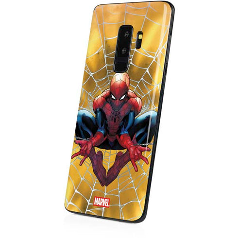 Marvel Spiderman Web Shooting Galaxy S9 Plus Skin