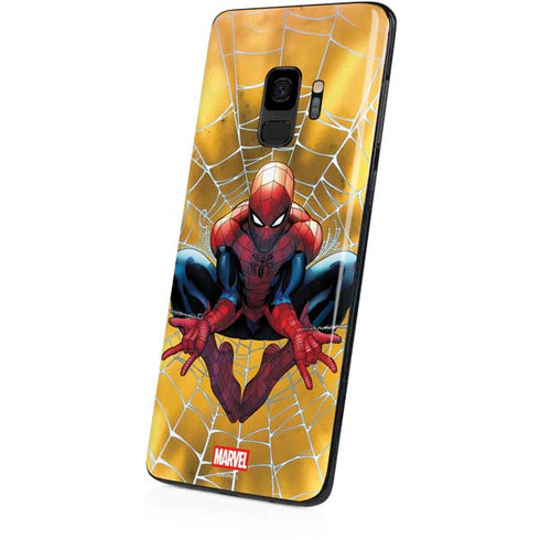 Marvel Spiderman Web Shooting Galaxy S9 Skin