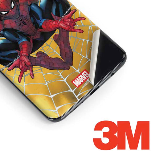 Marvel Spiderman Web Shooting Galaxy S9 Skin