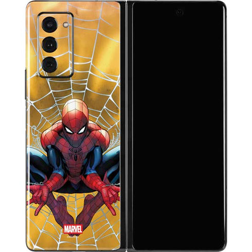 Marvel Spiderman Web Shooting Galaxy Z Fold2 5G Skin
