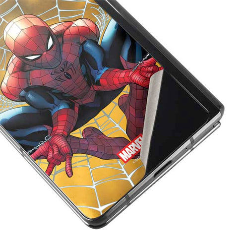 Marvel Spiderman Web Shooting Galaxy Z Fold2 5G Skin