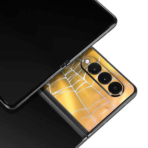 Marvel Spiderman Web Shooting Galaxy Z Fold3 5G Skin