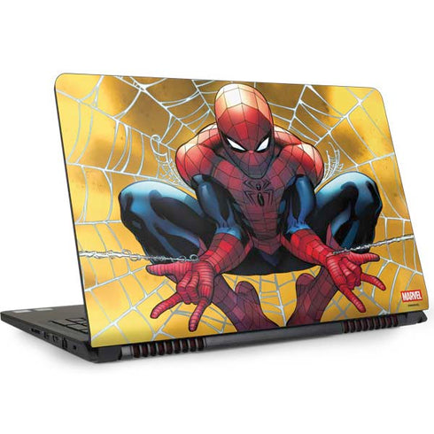 Marvel Spiderman Web Shooting Dell Inspiron Skin