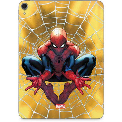 Marvel Spiderman Web Shooting Apple iPad Pro Skin