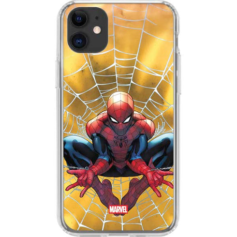 Marvel Spiderman Web Shooting iPhone 11 Clear Case