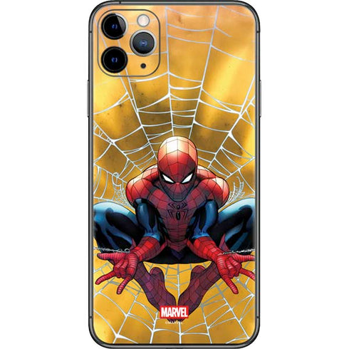 Marvel Spiderman Web Shooting iPhone 11 Pro Max Skin