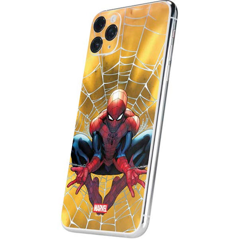 Marvel Spiderman Web Shooting iPhone 11 Pro Max Skin