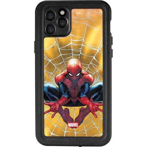 Marvel Spiderman Web Shooting iPhone 11 Pro Max Waterproof Case