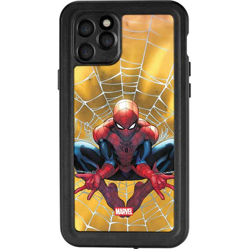 Marvel Spiderman Web Shooting iPhone 11 Pro Waterproof Case
