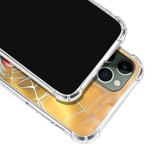 Marvel Spiderman Web Shooting iPhone 12 Pro Clear Case