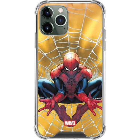 Marvel Spiderman Web Shooting iPhone 12 Pro Max Clear Case