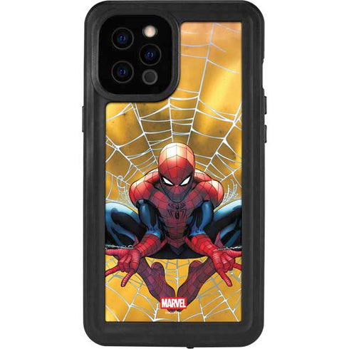 Marvel Spiderman Web Shooting iPhone 12 Pro Max Waterproof Case