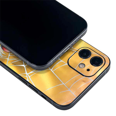 Marvel Spiderman Web Shooting iPhone 12 Skin