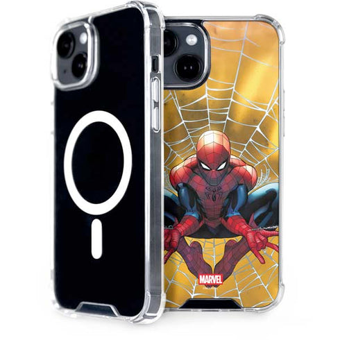Marvel Spiderman Web Shooting iPhone 13 MagSafe Case