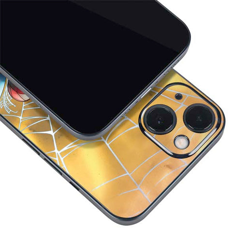 Marvel Spiderman Web Shooting iPhone 14 Plus Skin