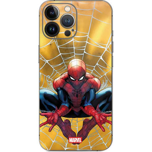 Marvel Spiderman Web Shooting iPhone 14 Pro Max Skin