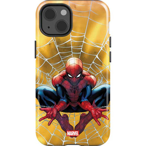 Marvel Spiderman Web Shooting iPhone 15 Plus Impact Case