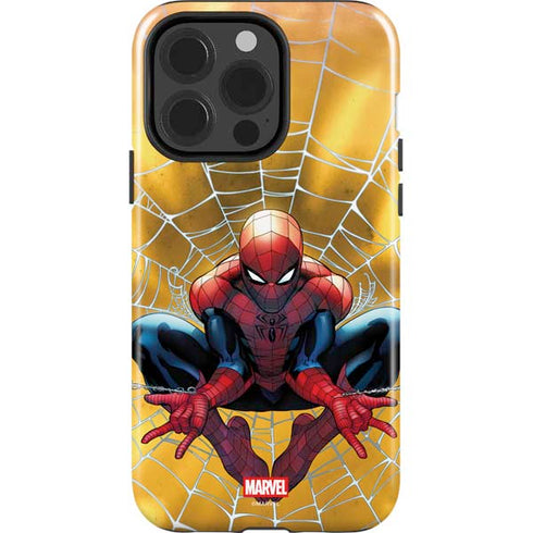 Marvel Spiderman Web Shooting iPhone 15 Pro Impact Case