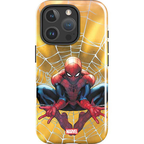 Marvel Spiderman Web Shooting iPhone 16 Pro Impact Case