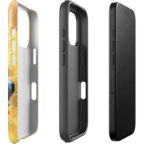 Marvel Spiderman Web Shooting iPhone 16 Pro Impact Case