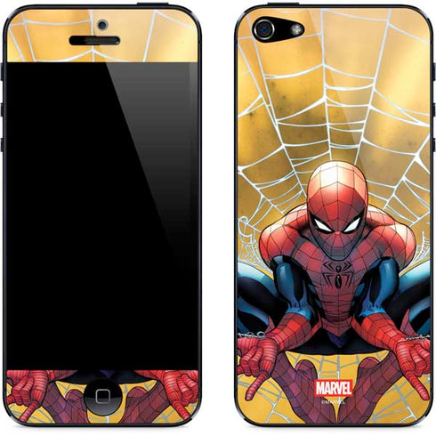 Marvel Spiderman Web Shooting iPhone 5/5s/5SE Skin