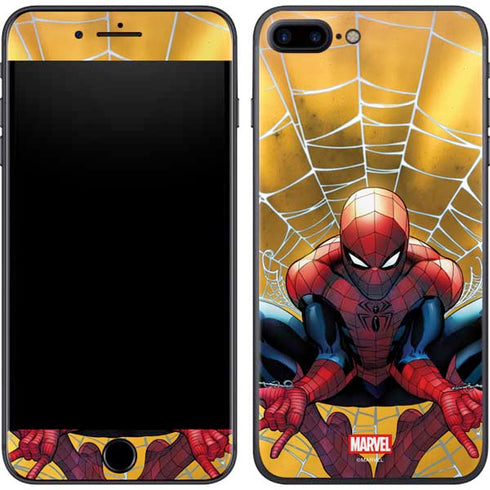 Marvel Spiderman Web Shooting iPhone 7 Plus Skin