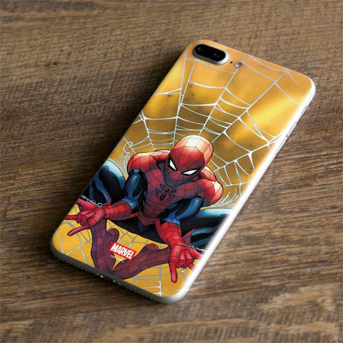 Marvel Spiderman Web Shooting iPhone 7 Plus Skin