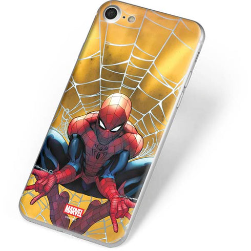 Marvel Spiderman Web Shooting iPhone 7 Skin