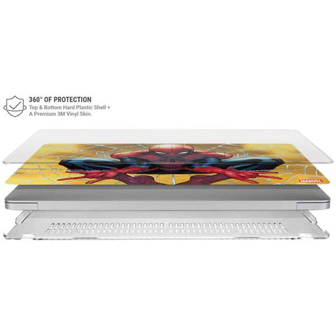 Marvel Spiderman Web Shooting MacBook Air 15in (2023-2025) Case plus Skin