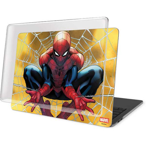 Marvel Spiderman Web Shooting MacBook Pro 13in (2020) Case plus Skin