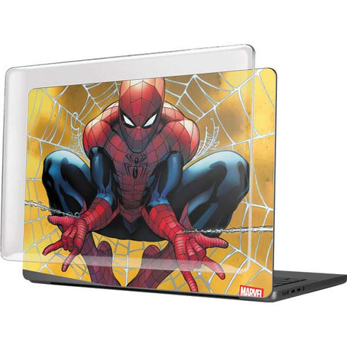 Marvel Spiderman Web Shooting MacBook Pro 14in (2021-24) Case plus Skin