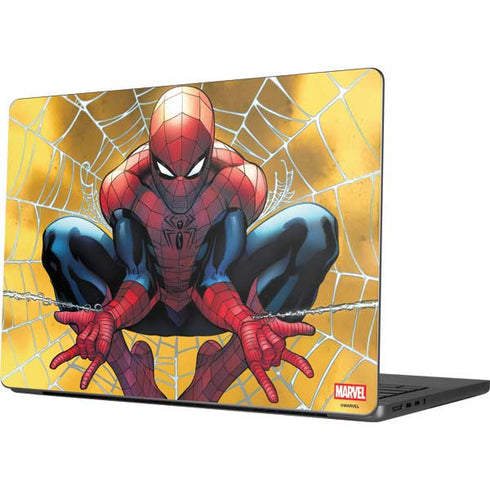 Marvel Spiderman Web Shooting MacBook Pro 14in (2021-24) Skin