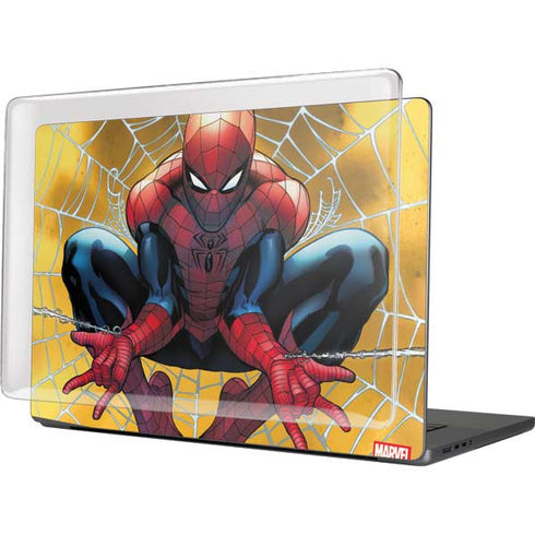Marvel Spiderman Web Shooting MacBook Pro 16in (2021-25) Case plus Skin
